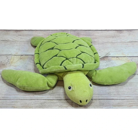 IKEA Blavingad Plush Sea Turtle Stuffed Animal Pillow Soft Toy Green 17.5" - Picture 1 of 5